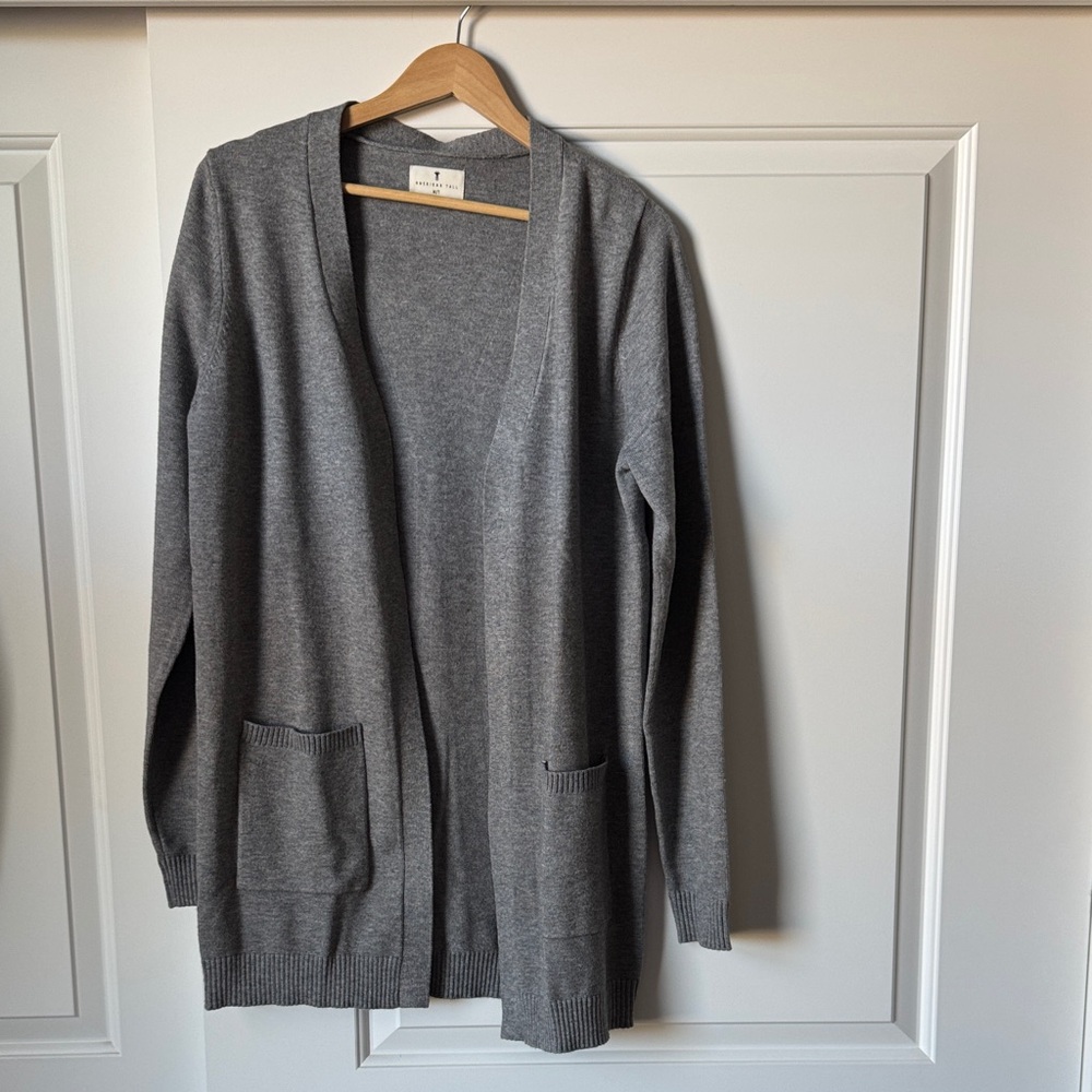 Open-Front Long Cardigan Sweater for Tall Women NWOT
